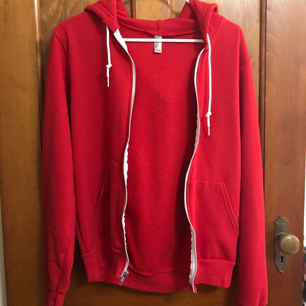 American Apparel Unisex Zip-up Hoodie